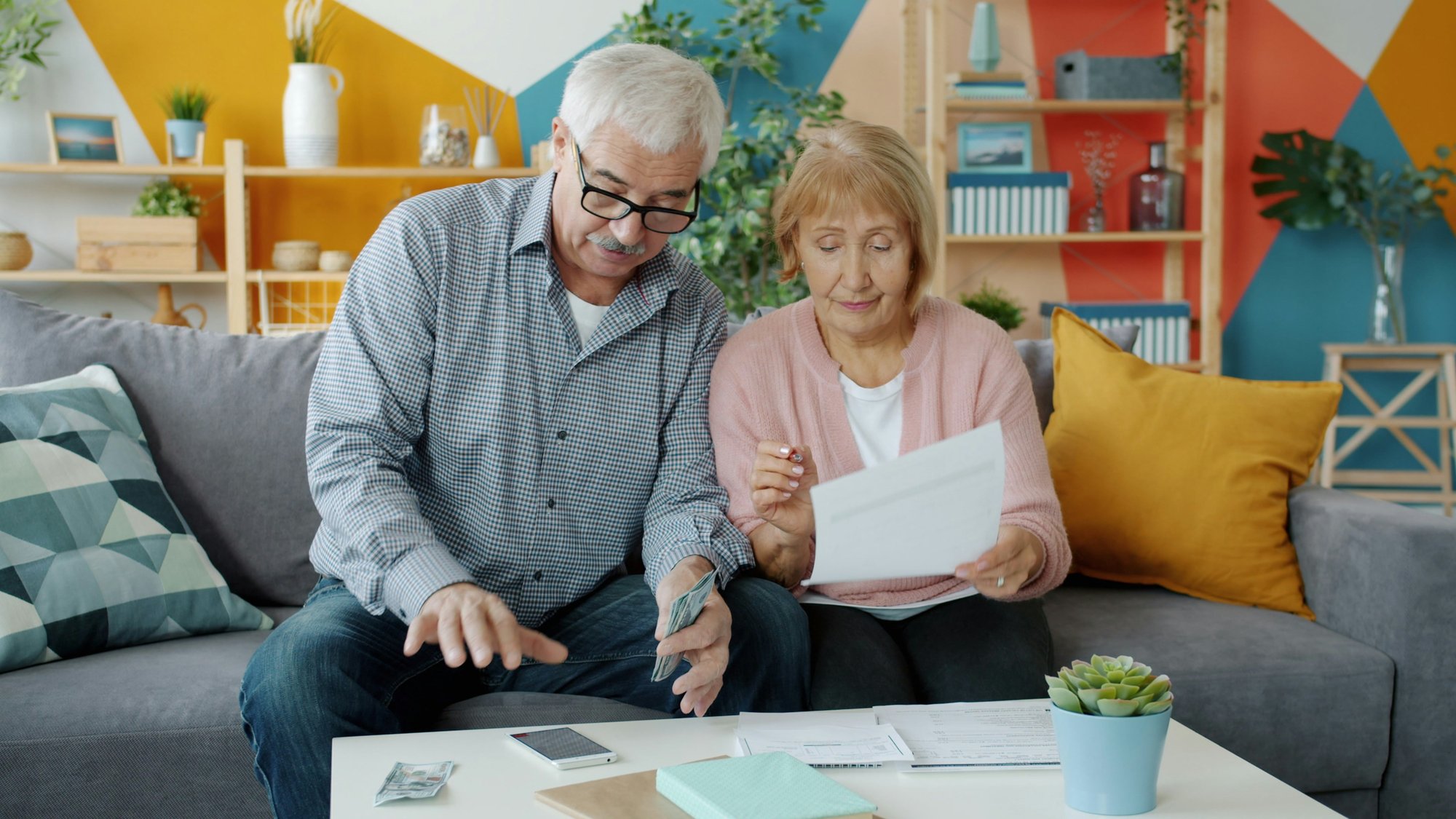 Older Adult Couple Finances_Photo Credit Vitaly Gariev Older Adult Couple Finances_Photo Credit Vitaly Gariev